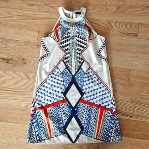 Venus Geometric Mini Dress Size XS